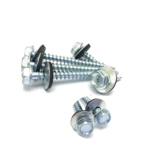 Hex Head Self Drilling Screws  with EPDM Washer DIN 7504